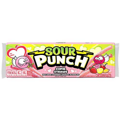Order Sour Punch Cupid Straws Valentine's Day Candy - 3.2 OZ food online from Walgreens store, Kingman on bringmethat.com