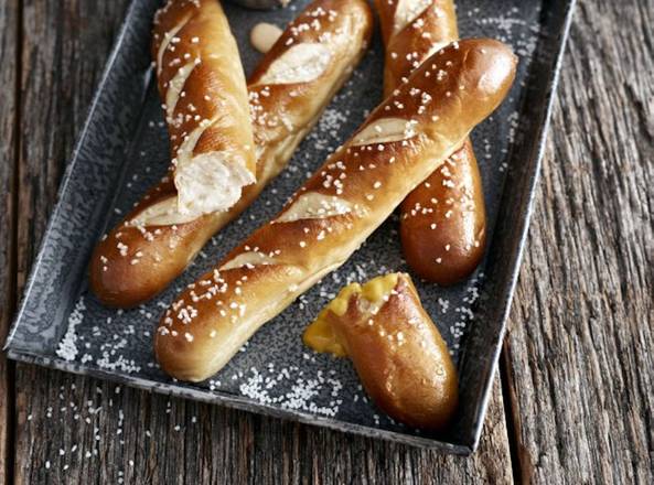 Soft Pretzel Sticks Appetizer