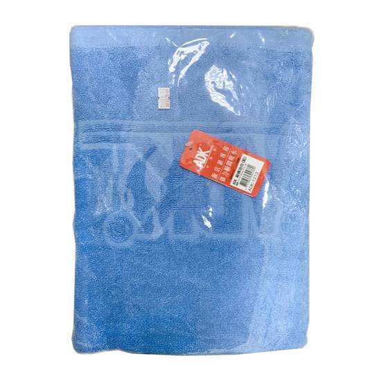 ADK緞條浴巾(藍)(71*142cm)#4711863304780