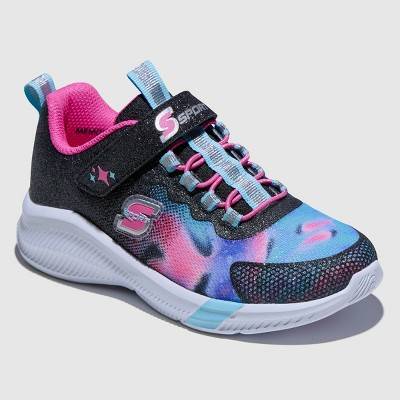 S Sport By Skechers Kid's Cora Sneakers, 4, Black