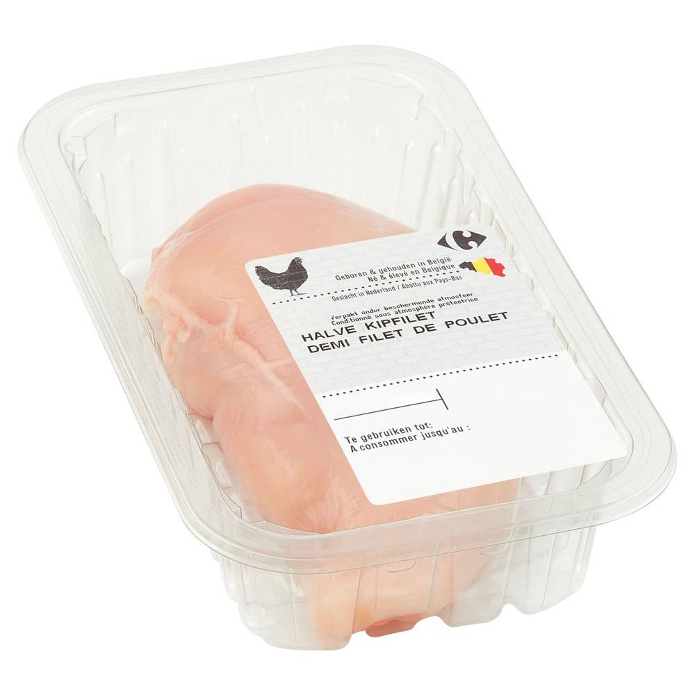 Carrefour Demi Filet de Poulet +/-200g