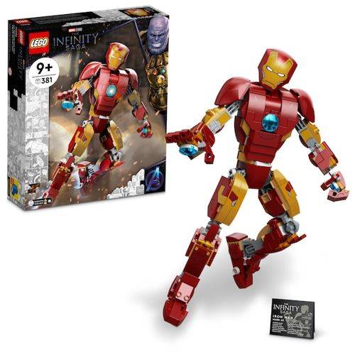 LEGO lego marvel la figurine iron man 76206 - infinit war iron man 76206 (381 pieces)