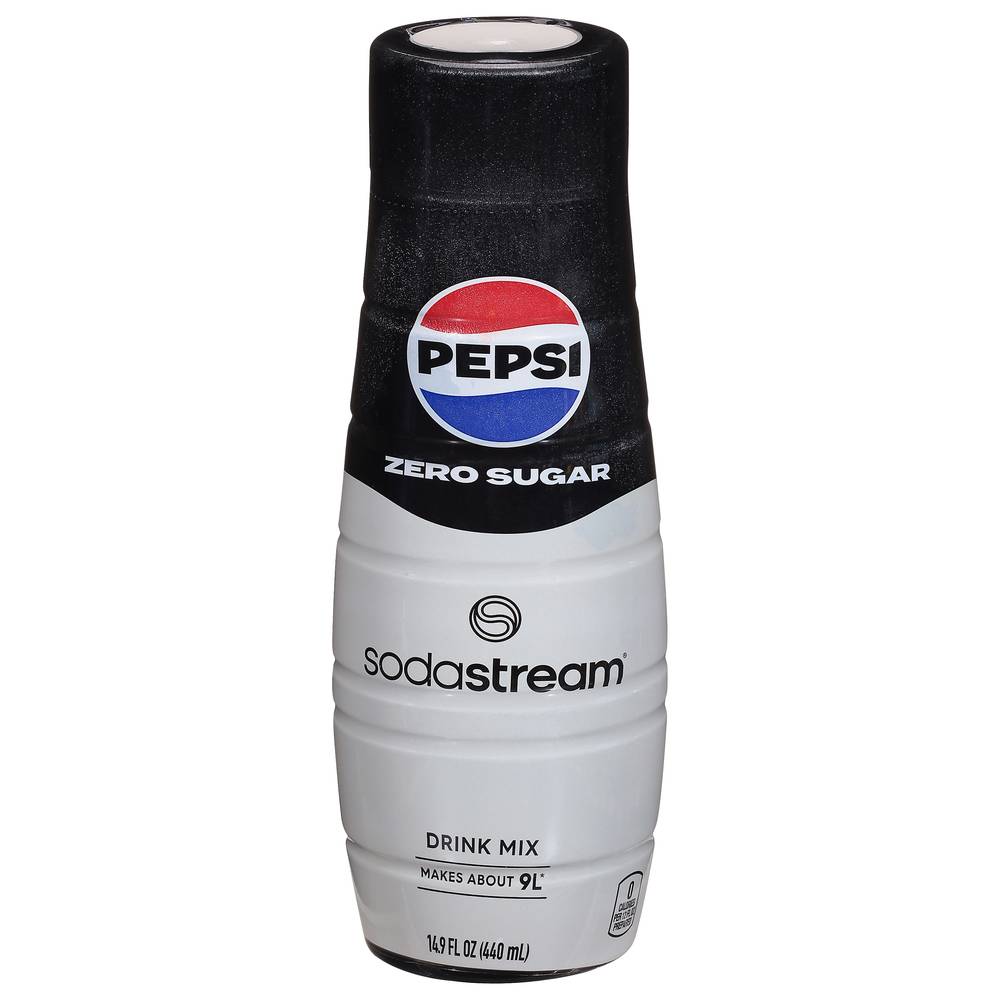 Pepsi Sodastream Zero Sugar Beverage Mix (14.9 fl oz)