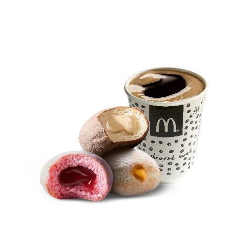 Large Menu Warme Drank & 3 McPops