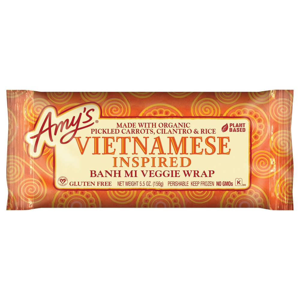 Amy's Vegan Dairy & Gluten Free Vietnamese Banh Mi Wrap (5.5 oz)