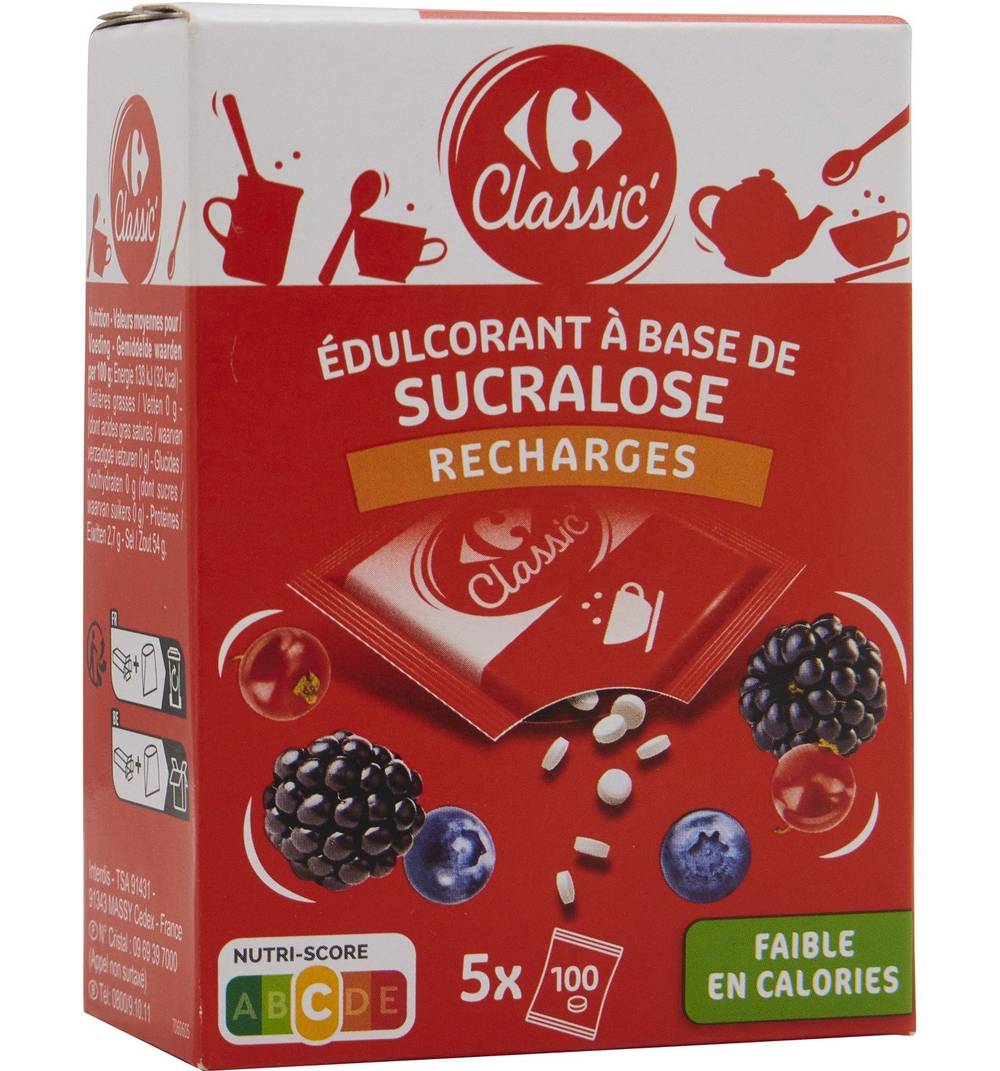 Carrefour - Edulcorant en comprimés (100g)