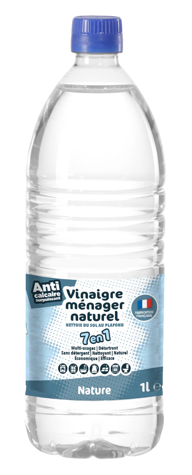 Districoncept - Vinaigre ménager naturel 7 en 1