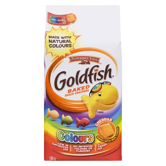 Pepperidge Farm Goldfish Crackers, Colours (180 g)