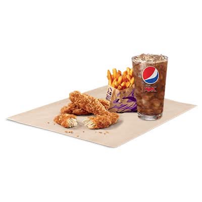 3x Crispy Chicken Tenders Large Meal