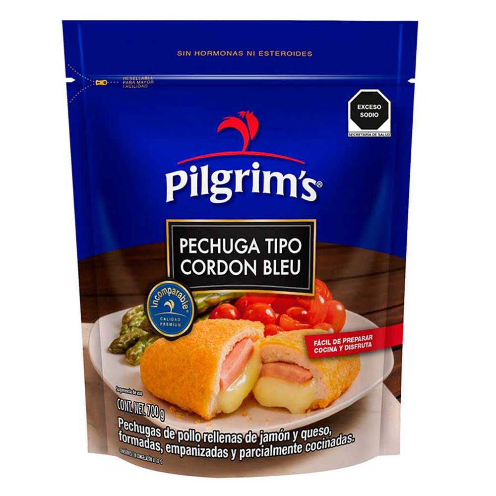 Pilgrim's · Pechuga rellena tipo cordon bleu (700 g)