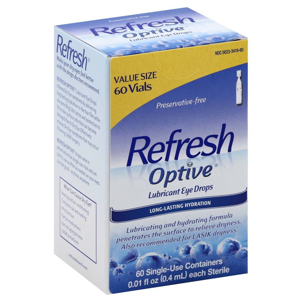 Refresh Optive Lubricant Eye Drops