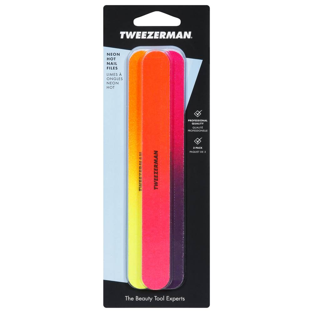 Tweezerman Neon Hot Nail Files (1.6 oz)