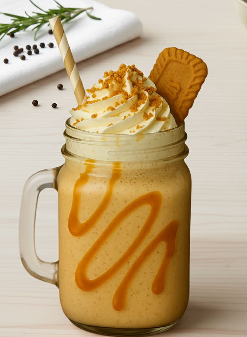 🥤 Milkshake Spéculos Caramel