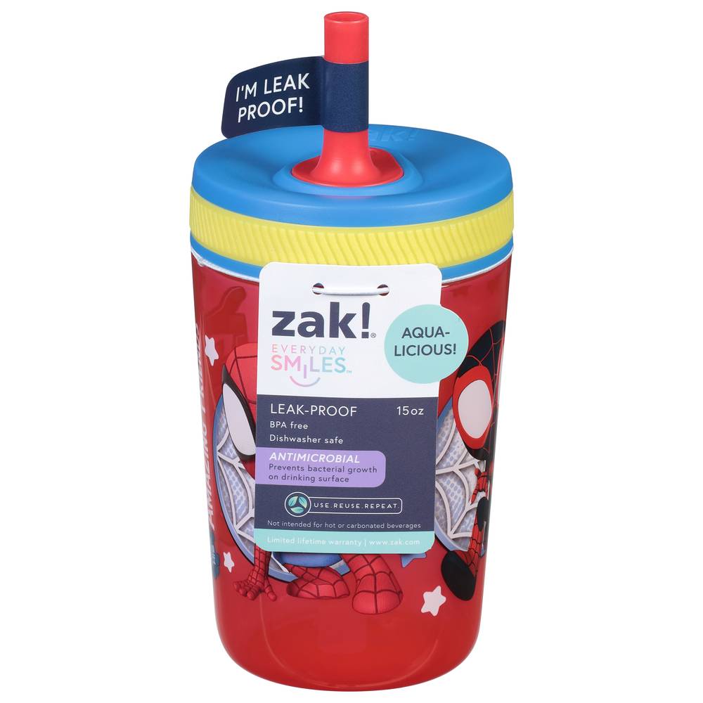 zak! Everyday Smiles Leak Proof Aqua Licious Sippy Cups