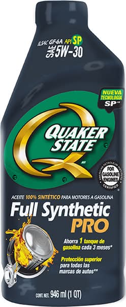 QUAKER STATE · Aceite full syntetic pro sae 5w-30 (946 ml)