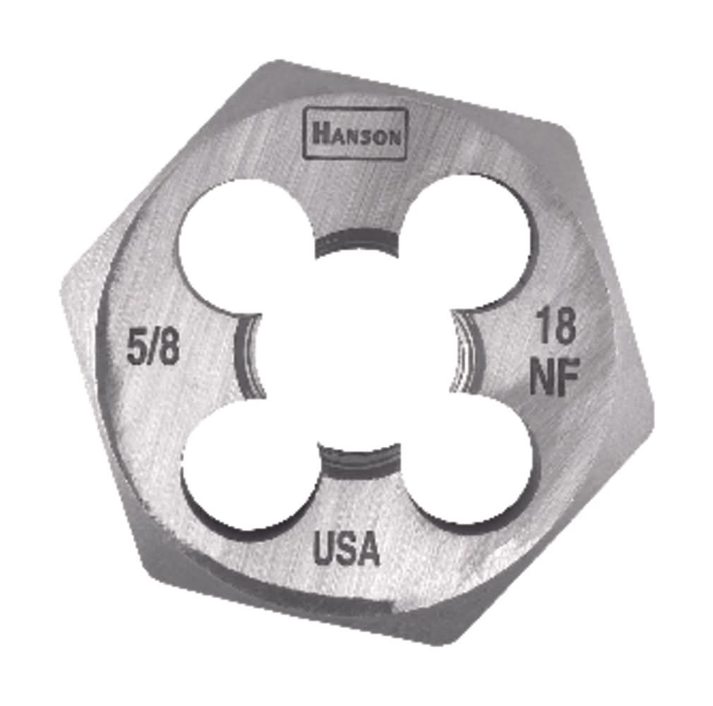 IRWIN Hanson High Carbon Steel Sae Hexagon Die 5/8 In. 1 Pc
