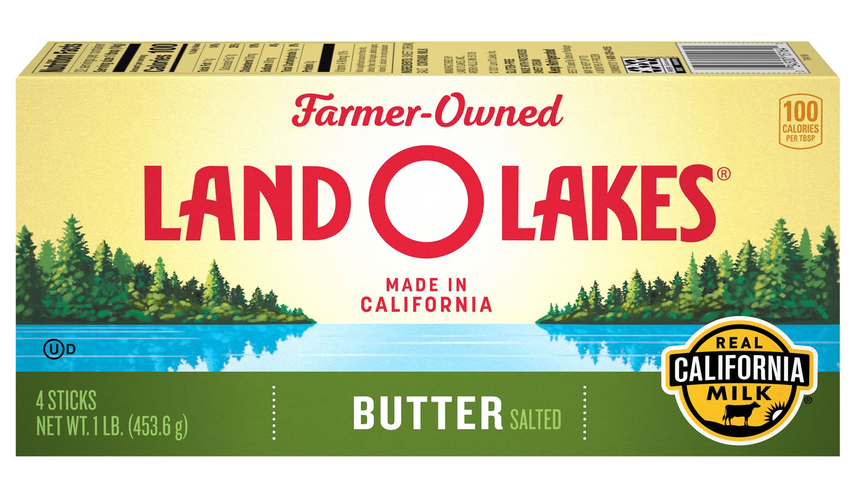 Land O'Lakes Salted Butter Sticks (1 lbs, 4 ct)