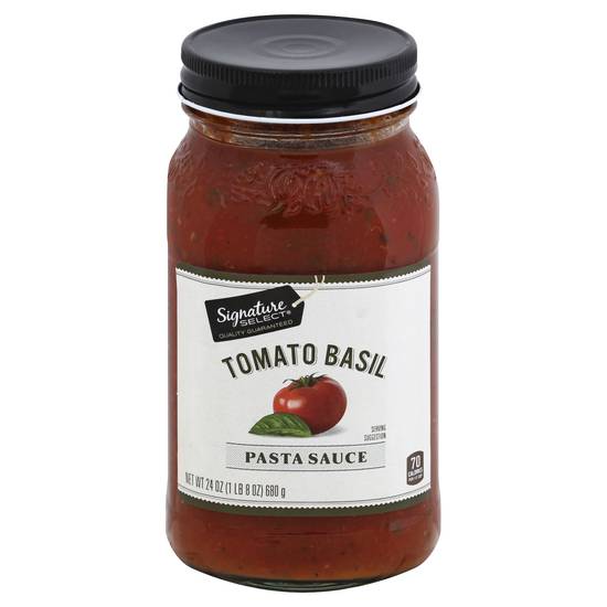 Signature Select Tomato Basil Pasta Sauce (24 oz)