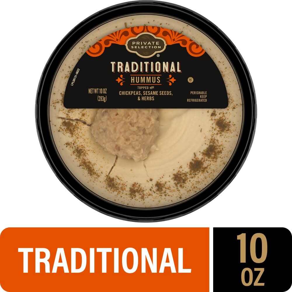 Private Selection Hummus, Traditional (10 oz)