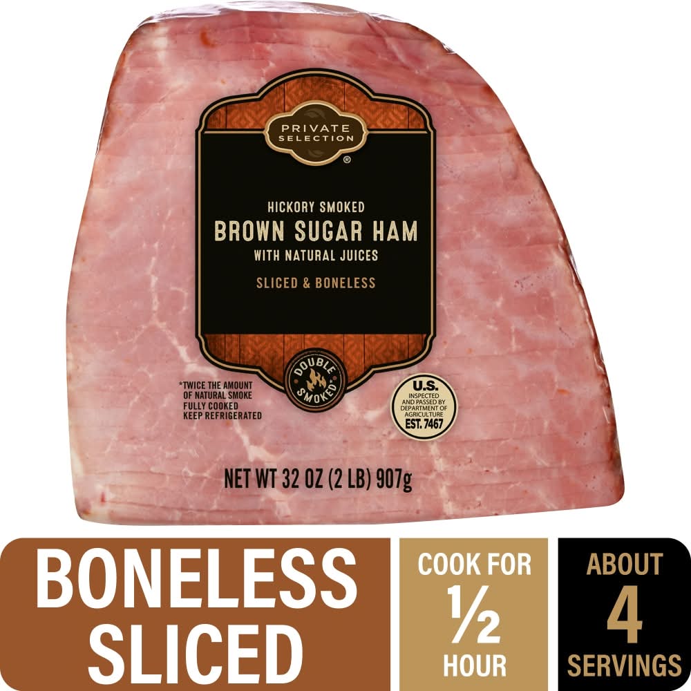 Private Selection® Hickory Smoked Brown Sugar Ham Sliced & Boneless