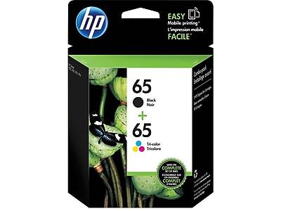 Hp 65 Black and Tri-Color Ink Cartridges