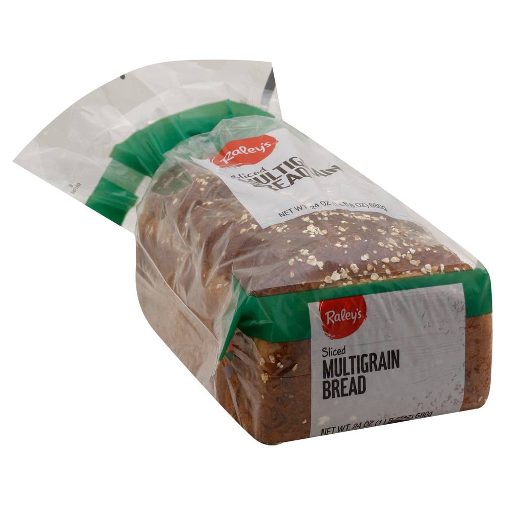 Raley'S Bread, Multigrain, Sliced 24 Oz