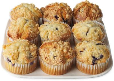 Bistro Blueberry Muffins 9 Count - Each