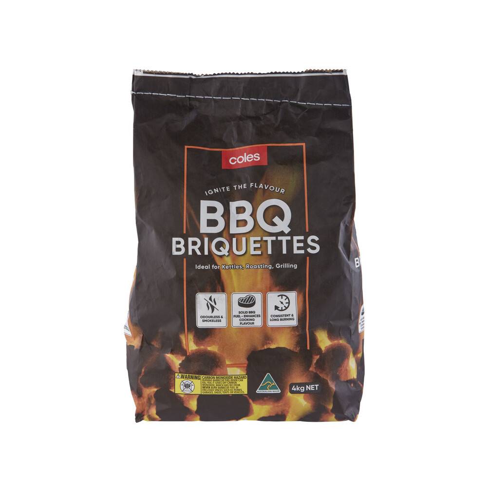 Coles Bbq Briquettes 4kg