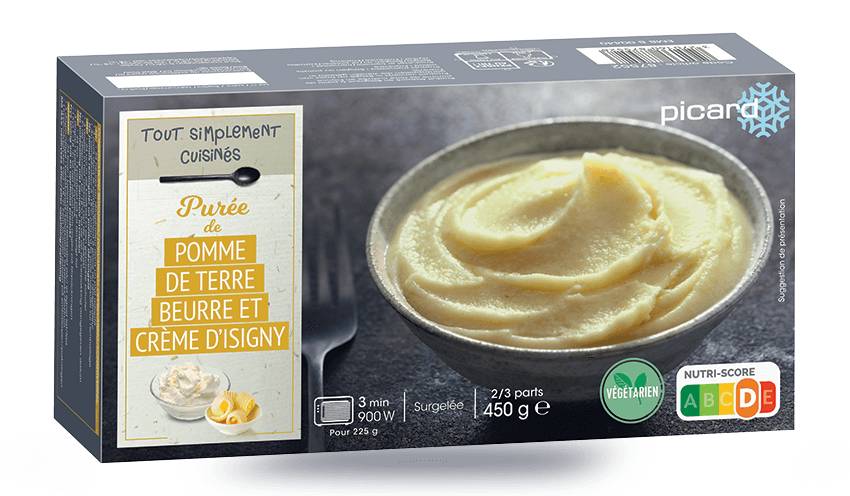 Purée de pomme de terre au beurre et à la crème d'Isigny