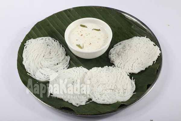 IDIYAPPAM WITH COCONUT MILK