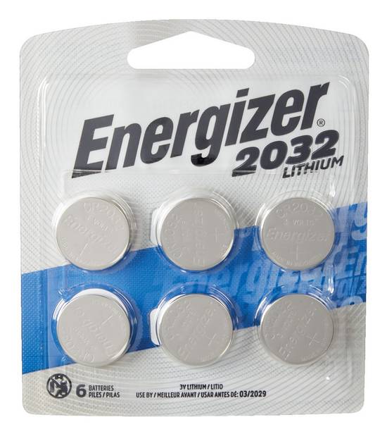 Energizer · Lithium coin battery 2032 (6 units)