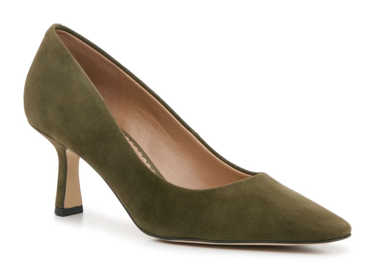 Sam Edelman Signature Collect Ria Pump (Olive Green Medium - 7)