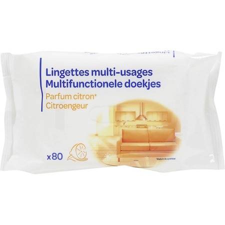 Lingettes multi-usages - le paquet de 80