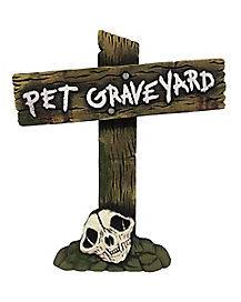 2 Ft Pet Graveyard Tombstone