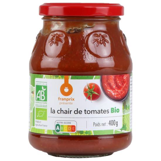 Chair de tomates Bio Franprix bio 400g