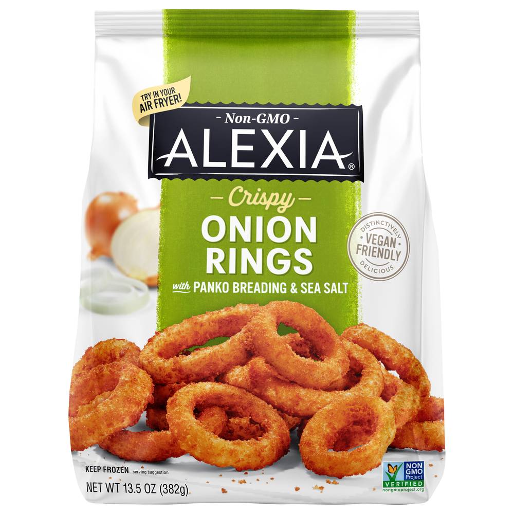 Alexia Crispy With Panko Breading Onion Rings, Sea Salt (13.5 oz)