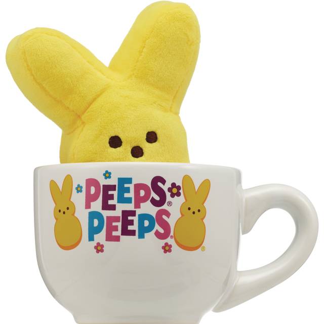 Peeps Plush in a Mug, Yellow