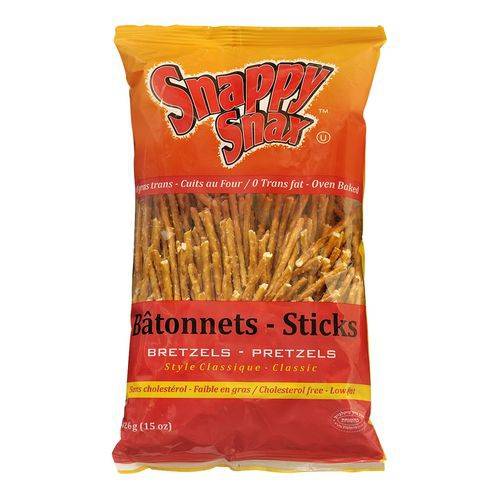 Snappy Snax · Classic pretzel sticks - Bretzel bâtonnet
