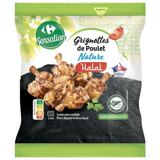 Carrefour Sensation - Grignottes de poulet rôties nature