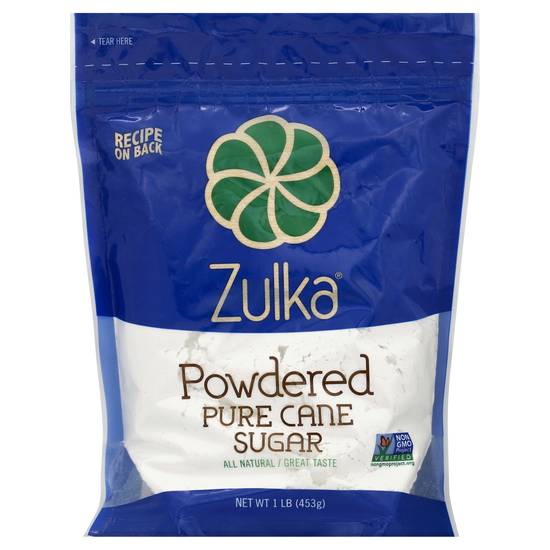Zulka Powdered Pure Cane Sugar (1 lb)