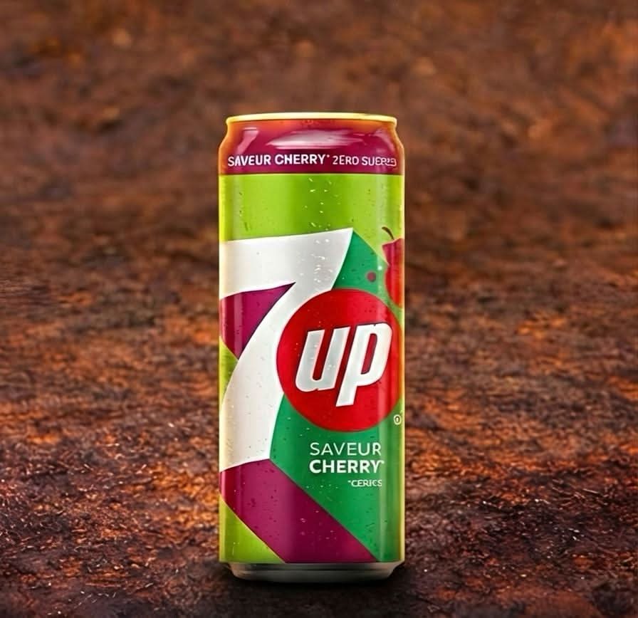 7up Cherry Zèro Sucrés