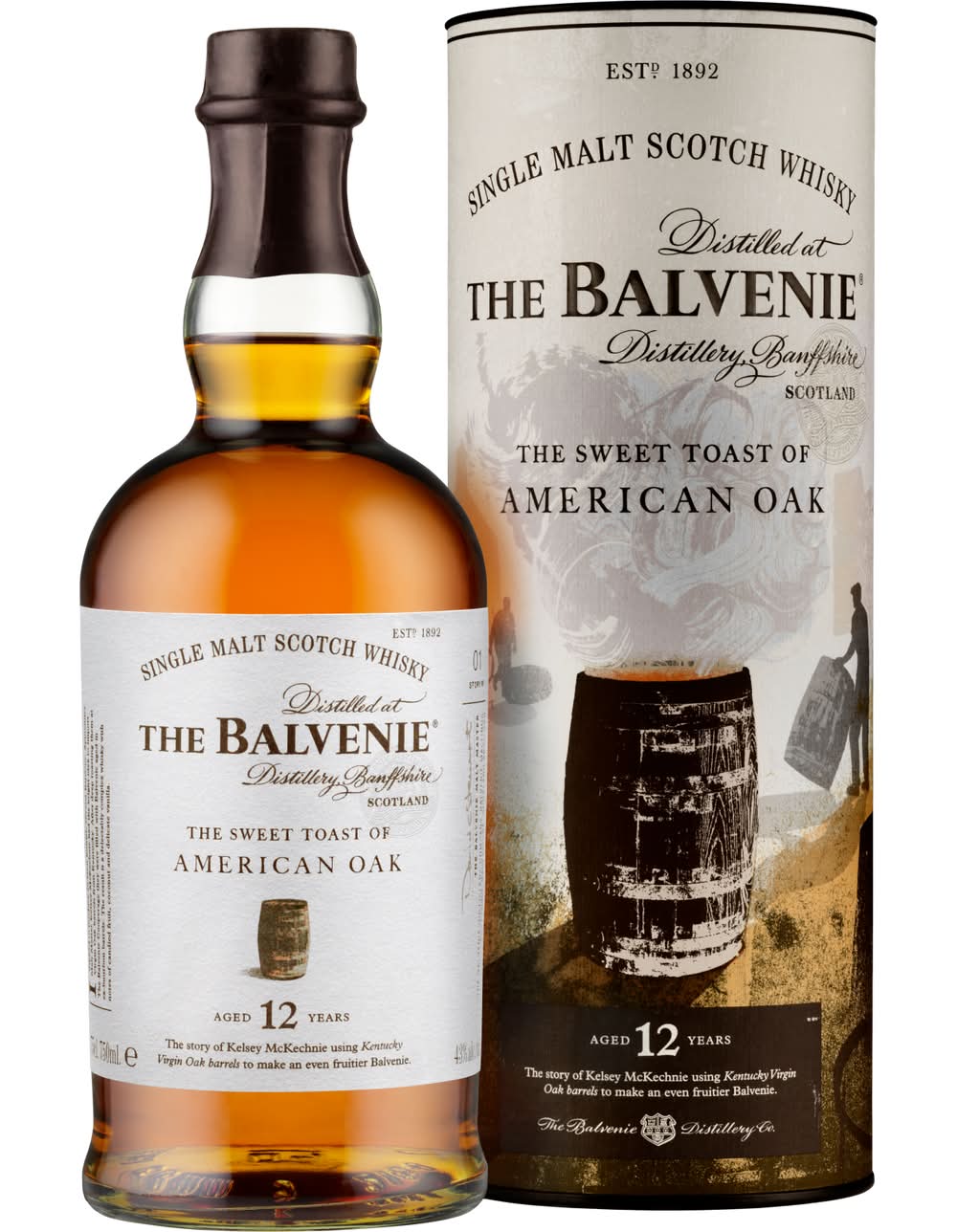 The Balvenie 12 Year Old Single Malt Scotch Whisky (750 ml)