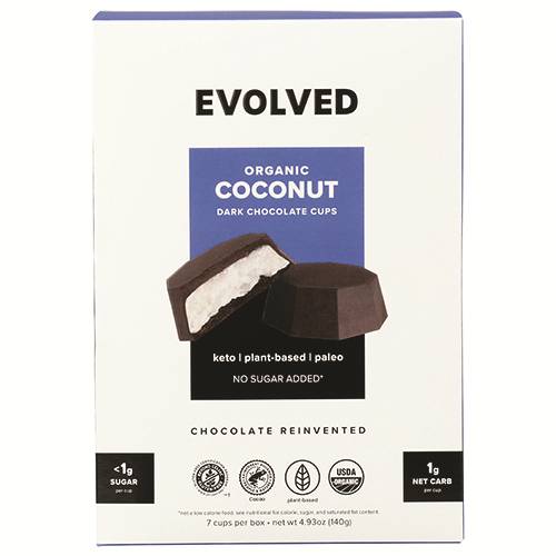 Evolved Coconut Butter Keto Cups 7 pack