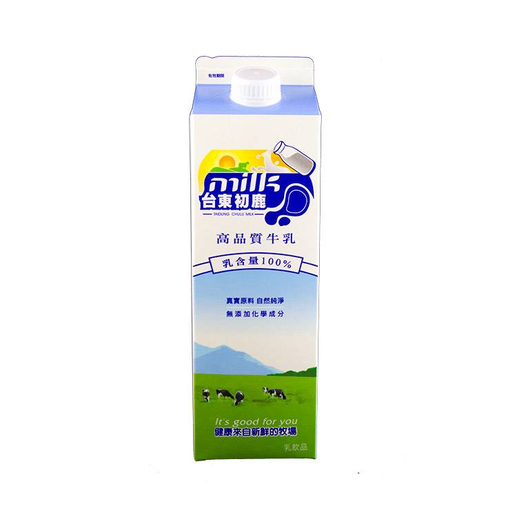 *台東初鹿高品質牛乳 936ml/盒#268251