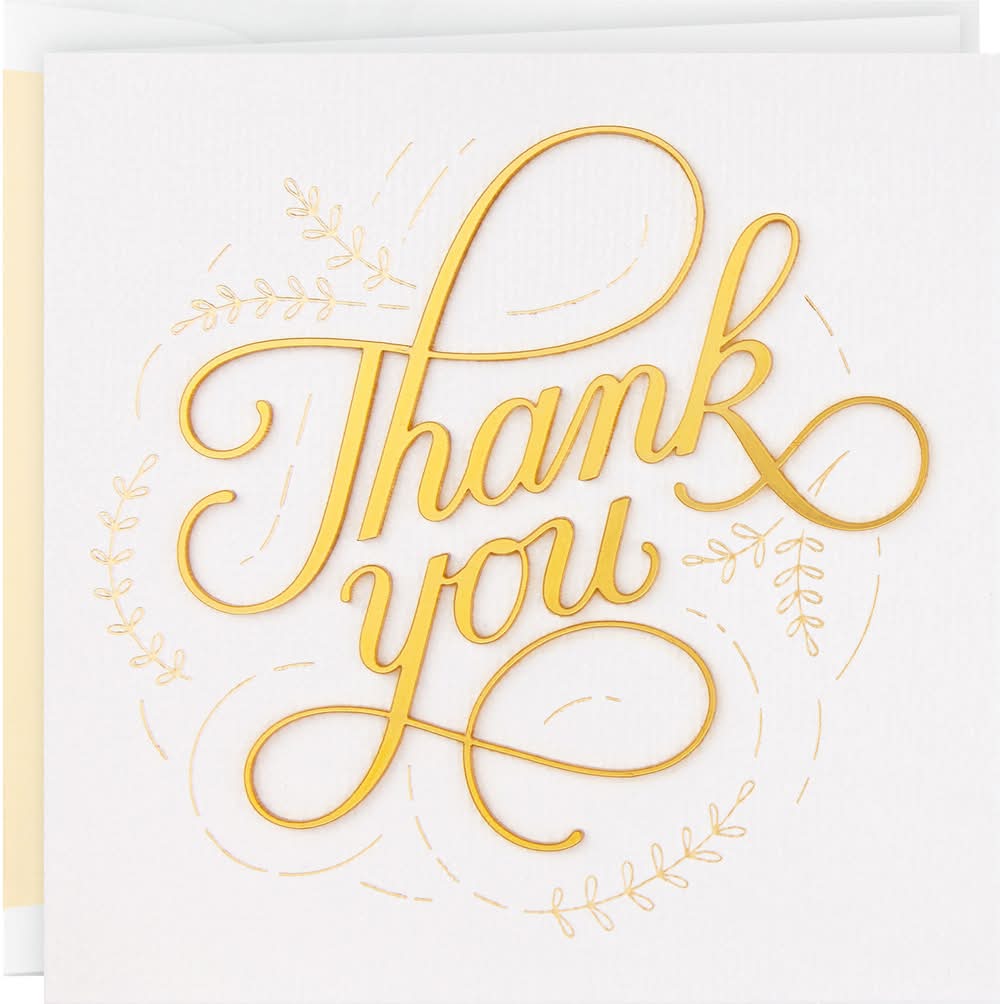 Hallmark Thank You So Much Card (1.8 oz)