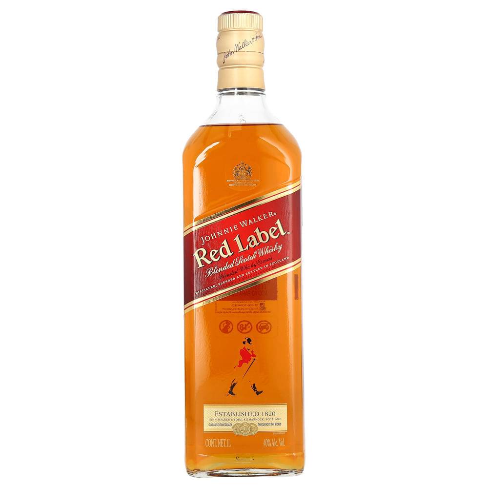 Johnnie walker whisky red label (1 l)
