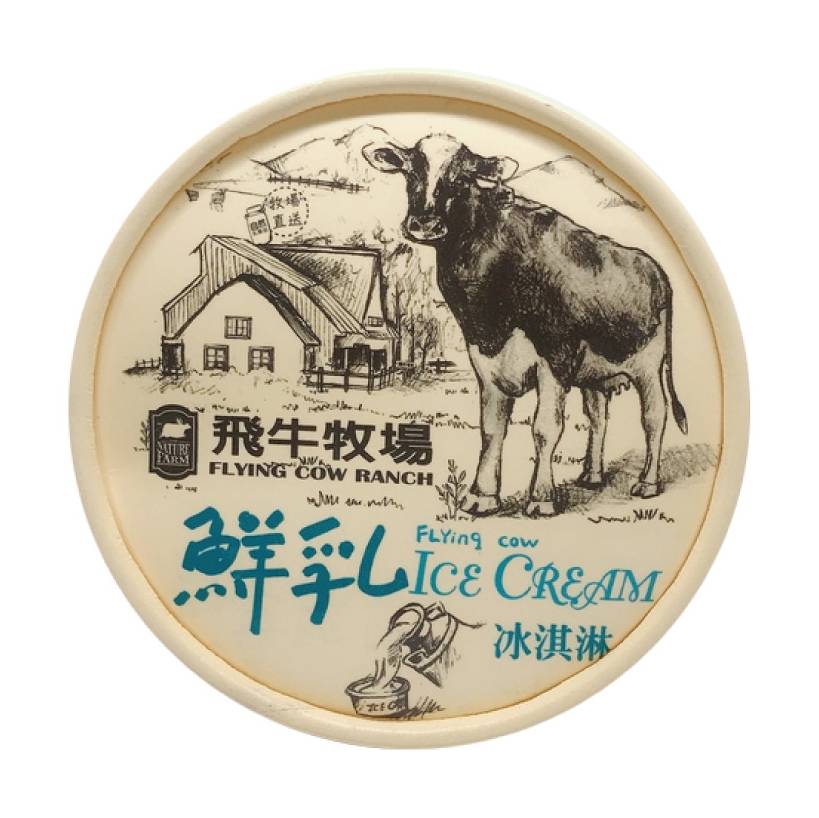 飛牛牧場-冰淇淋(鮮乳)(100g/杯)