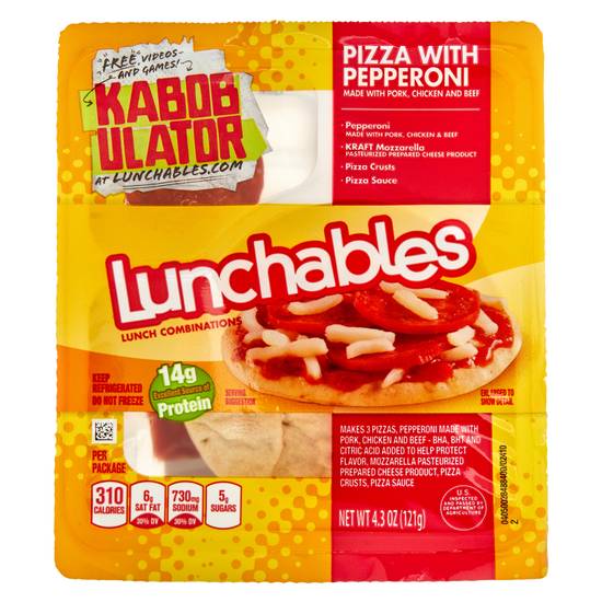 Lunchables Pizza Pepperoni 4.3oz