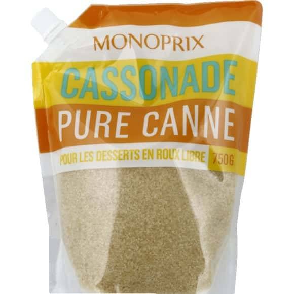 Monoprix Cassonade Pur Canne Le Doypack De 750G