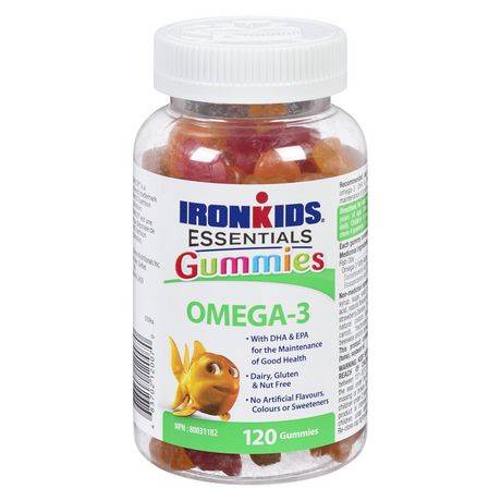 IronKids Essentials Omega-3 Gummies (120 ct)